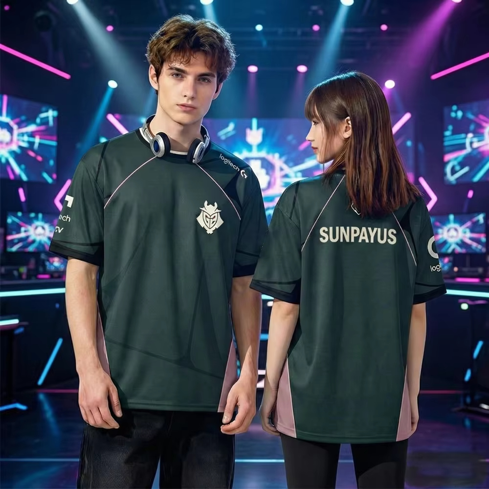 Esports Gaming Logos - G2 Esports SUNPAYUS Player Jersey, Dark