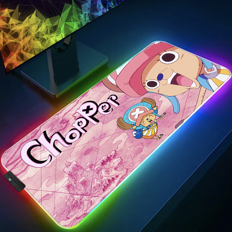 Mouse Gaming Esports - RGB Mouse Pad one piece Tony