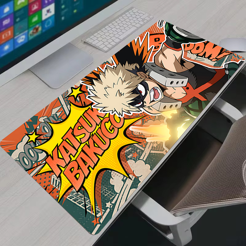 Esports Gaming Mousepad - Mousepad Bakugou Katsuki My Hero Academia