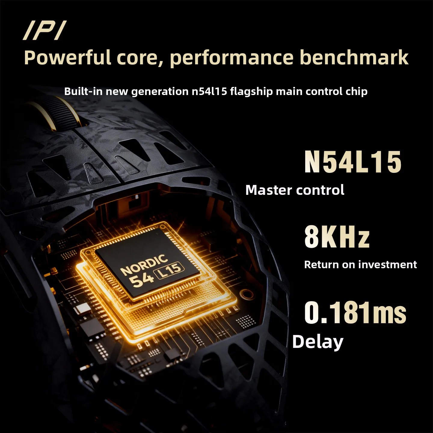 IPI STAY FLY Dual 8K PAW3950 M - Mouse Gaming Esports のレビューと価格