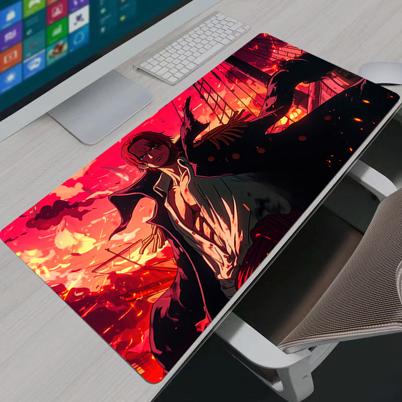 One Piece Shanks Mouse Pad Lar - Esports Gaming Mousepad のレビューと価格