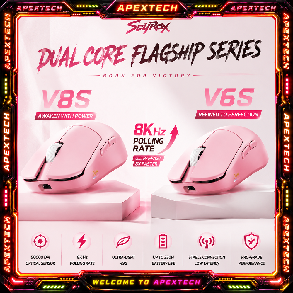 Scyrox V8s V6s Lightweight Wir - Mouse Gaming Esports のレビューと価格