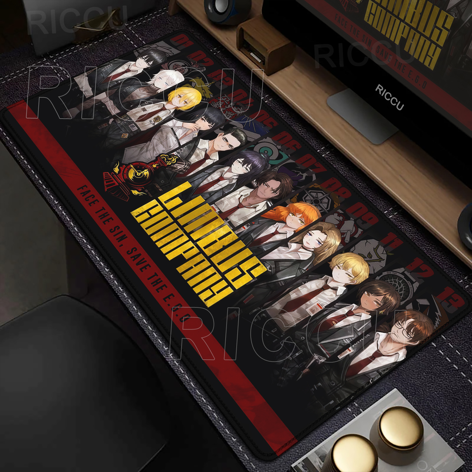 Gaming Mouse Pad Limbus Compan - Esports Gaming Companies のレビューと価格