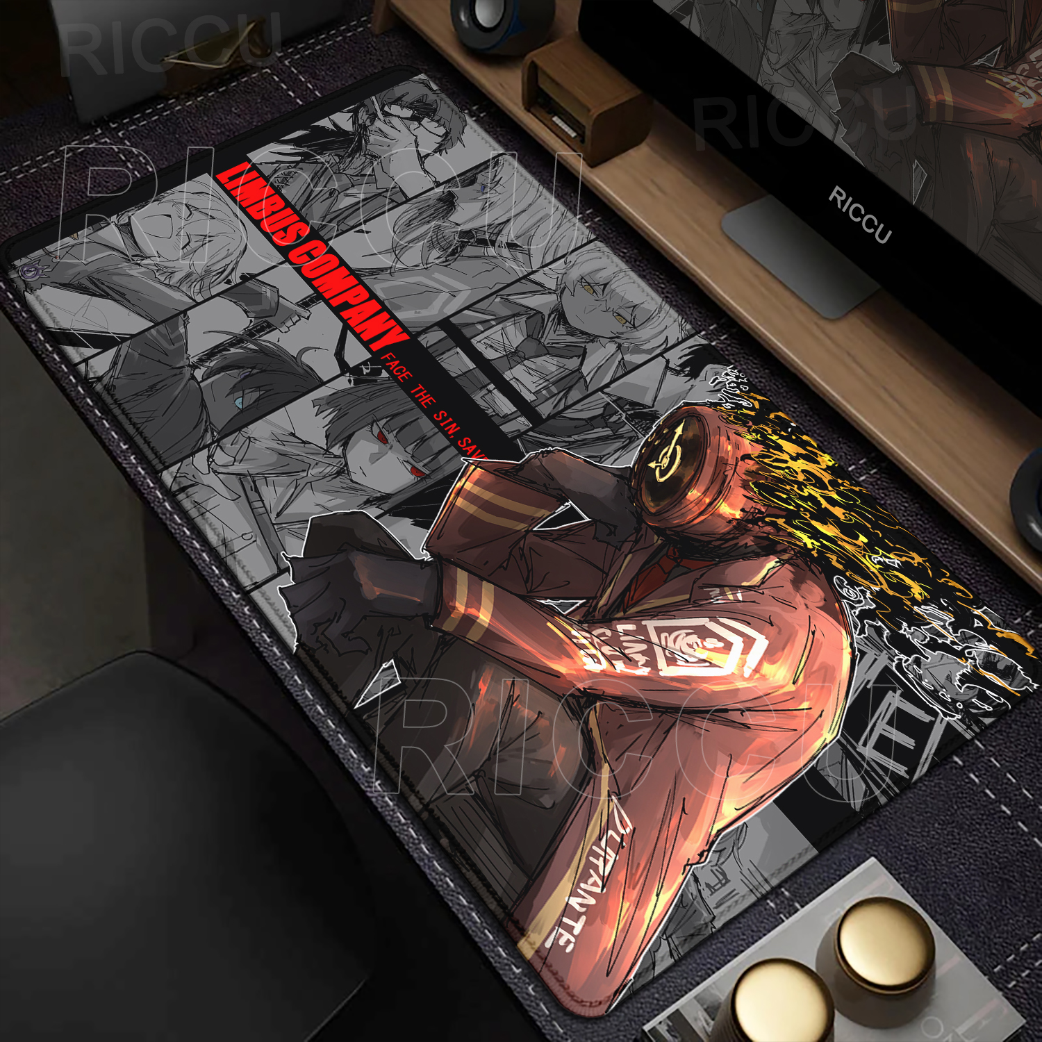 Gaming Mouse Pad Limbus Compan - Esports Gaming Companies のレビューと価格