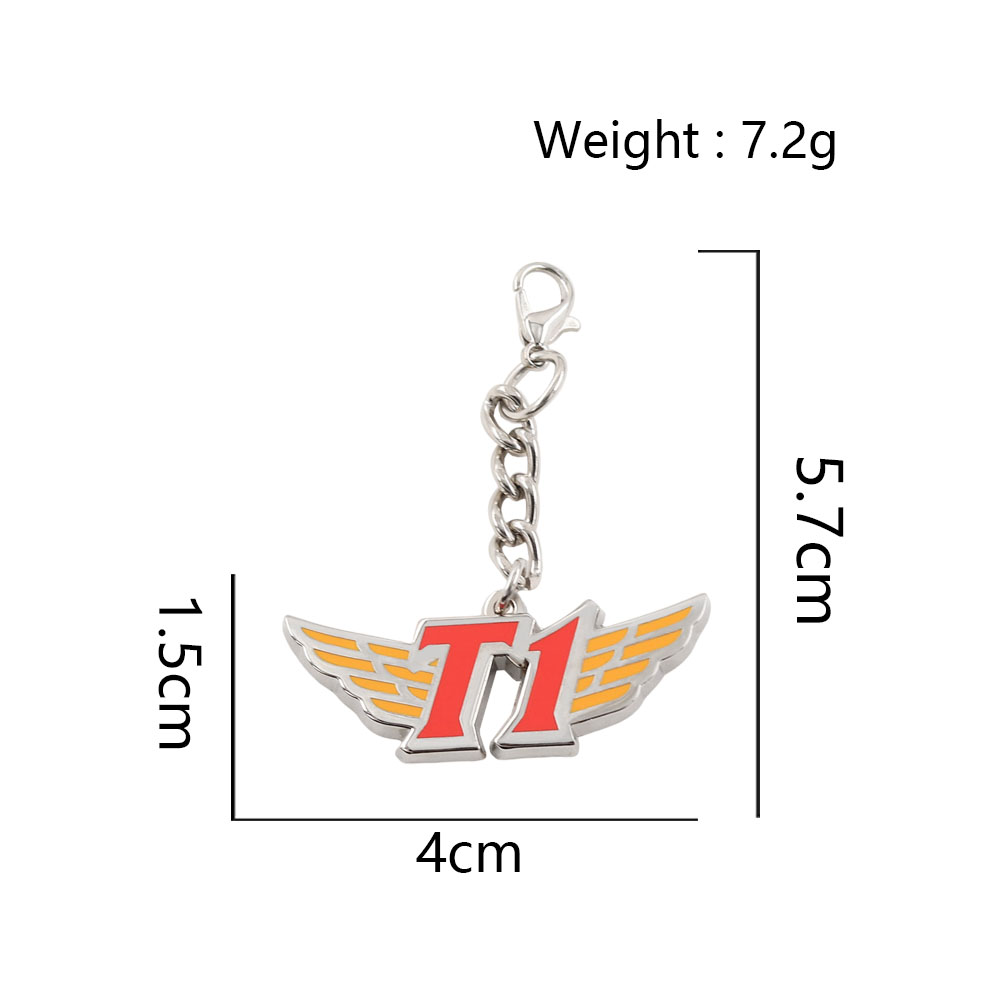 T1 Team Logo Metal Keychain En - Esports Gaming Logos のレビューと価格
