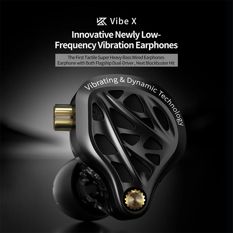 KZ Vibe X Earphone Low Frequen - Esports Gaming Earbuds のレビューと価格