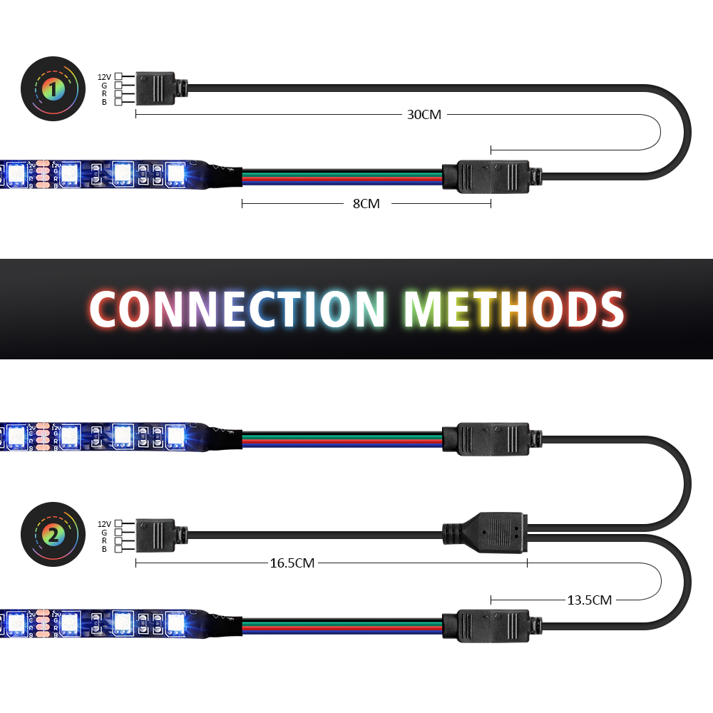 RGB Gaming LED Strip Light 1 t - Esports Gaming Splitter のレビューと価格
