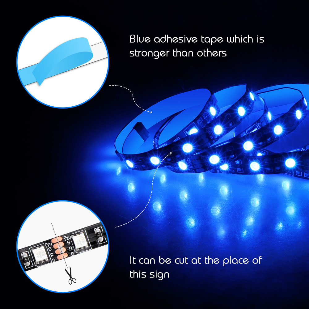 RGB Gaming LED Strip Light 1 t - Esports Gaming Splitter のレビューと価格