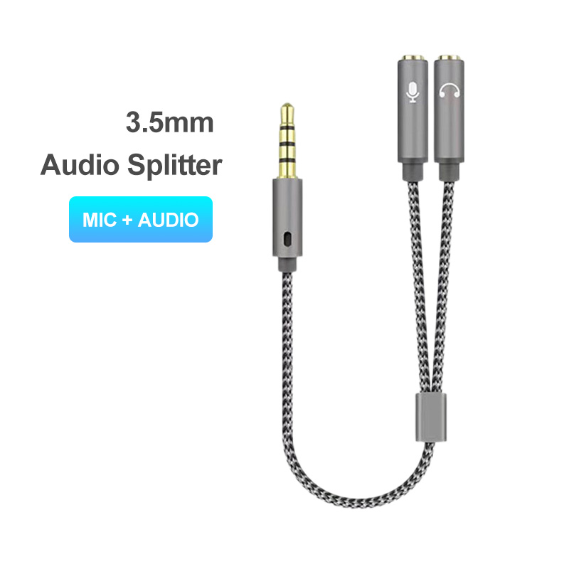 Headset Splitter 3.5mm Audio+M - Esports Gaming Splitter のレビューと価格