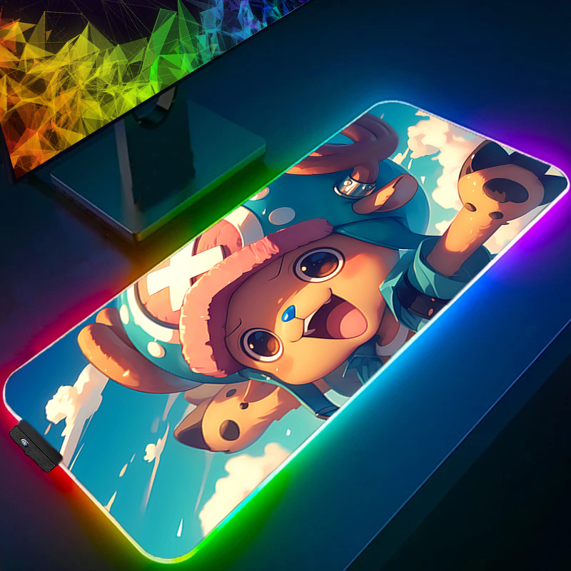 RGB Mouse Pad one piece Tony T - Mouse Gaming Esports のレビューと価格