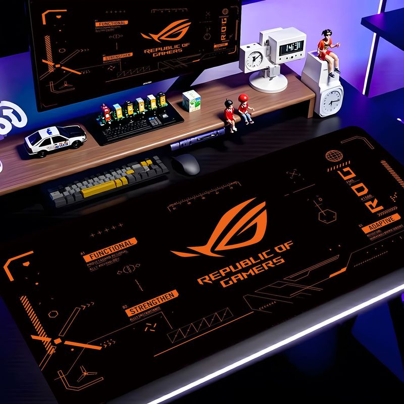 VIKAMA Black Pink ROG Tech Cir - Esports Gaming Logos のレビューと価格