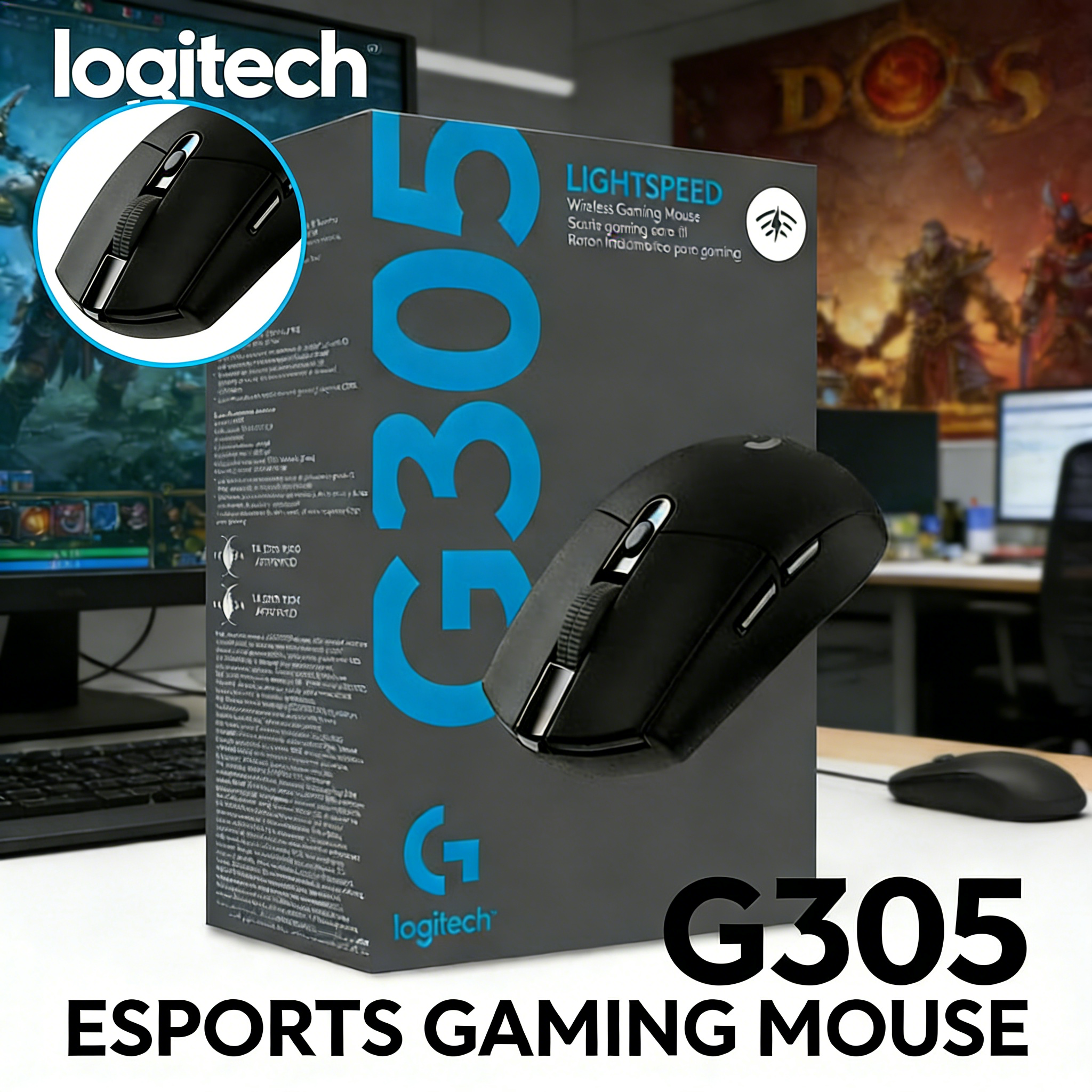 Logitech G305 Professional Lig - Esports Gaming Competition のレビューと価格