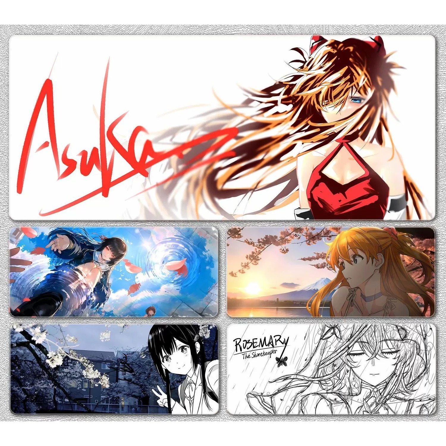 Anime Character Large Mouse Pa - Esports Gaming Mousepad のレビューと価格
