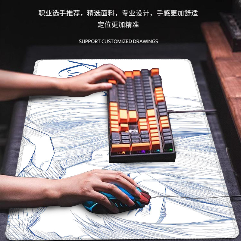 Anime Character Large Mouse Pa - Esports Gaming Mousepad のレビューと価格